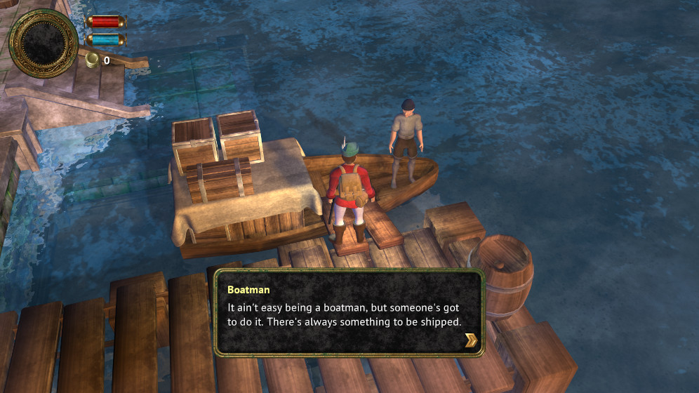 Qual Harbor - a small port town on the island of Nulphia.